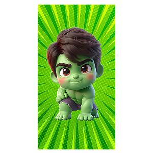Capa Faixa Lateral Sublimado - Herois Hulk
