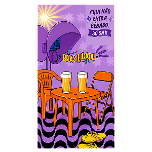 Capa Faixa Lateral Sublimado - Brasilidade
