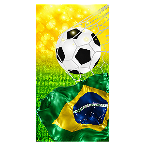 Capa Faixa Lateral Sublimado - Brasil Copa do Mundo