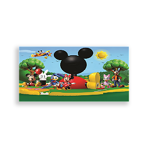 Capa Painel Retangular Sublimado - Mickey Turma