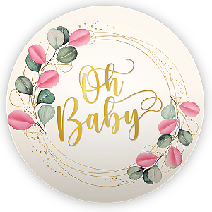 Capa Mini Painel Sublimado - Oh Baby