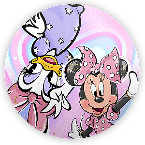 Capa Mini Painel Sublimado - Minnie Margarida