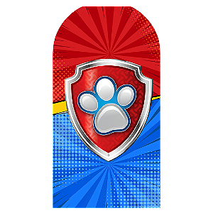 Capa Faixa Lateral Sublimado - Paw Patrol