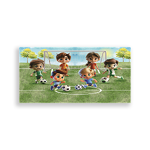 Capa Painel Retangular Sublimado - Futebol Menino