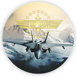 Capa Mini Painel Sublimado - Top Gun