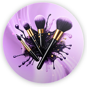 Capa Mini Painel Sublimado - Maquiagem