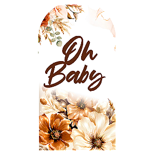 Capa Mini Faixa Lateral Sublimado - Oh Baby