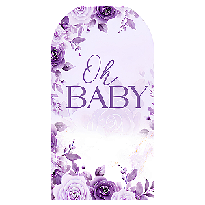 Capa Mini Faixa Lateral Sublimado - Oh Baby