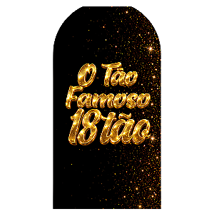 Capa Mini Faixa Lateral Sublimado - 18 Anos