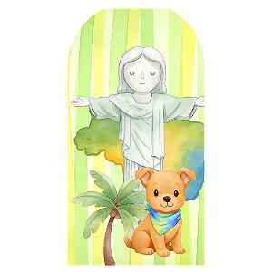 Capa Mini Faixa Lateral Sublimado - Brasilidade Infantil