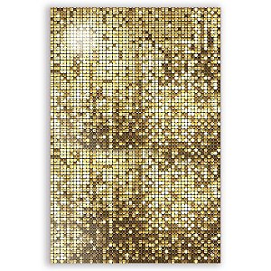 Capa Mini Faixa Lateral Sublimado - Glitter