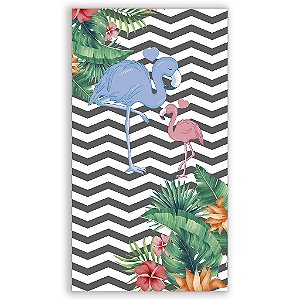 Capa Mini Faixa Lateral Sublimado - Flamingo