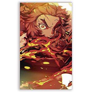 Capa Mini Faixa Lateral Sublimado - Demon Slayer