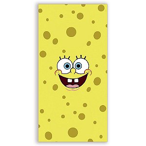 Capa Mini Faixa Lateral Sublimado - Bob Esponja