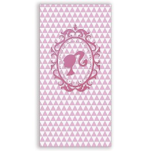 Capa Mini Faixa Lateral Sublimado - Barbie