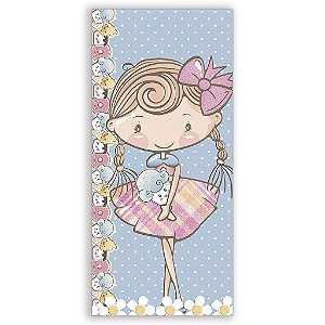 Capa Mini Faixa Lateral Sublimado - Bailarina