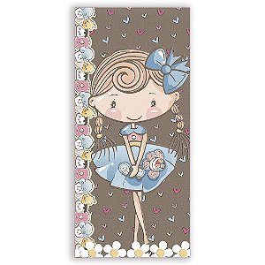 Capa Mini Faixa Lateral Sublimado - Bailarina
