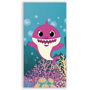Capa Mini Faixa Lateral Sublimado - Baby Shark