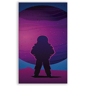 Capa Mini Faixa Lateral Sublimado - Astronauta