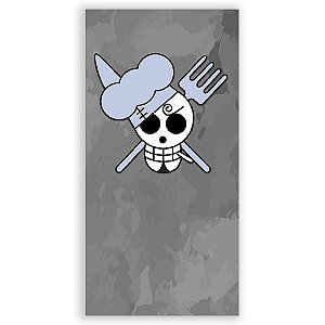 Capa Mini Faixa Lateral Sublimado - One Piece Sanji