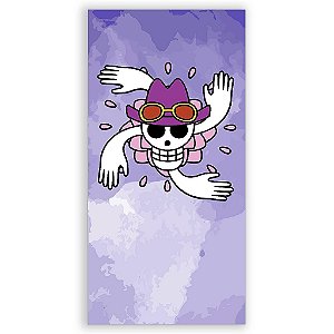 Capa Mini Faixa Lateral Sublimado - One Piece Robin