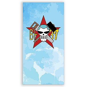 Capa Mini Faixa Lateral Sublimado - One Piece Franky