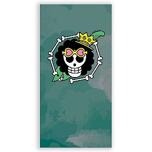 Capa Mini Faixa Lateral Sublimado - One Piece Brook