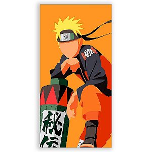 Capa Mini Faixa Lateral Sublimado - Naruto