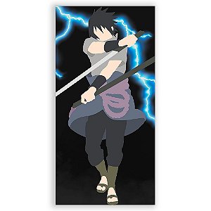 Capa Mini Faixa Lateral Sublimado - Naruto