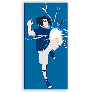 Capa Mini Faixa Lateral Sublimado - Naruto