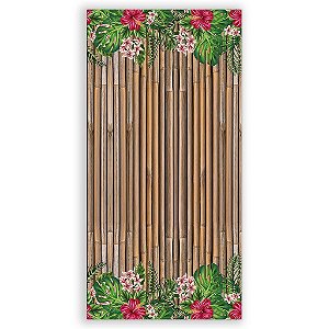 Capa Mini Faixa Lateral Sublimado - Bambu florido