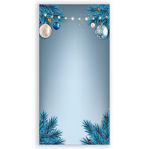 Capa Mini Faixa Lateral Sublimado - Natal - Ano Novo