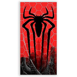 Capa Mini Faixa Lateral Sublimado - Homem Aranha