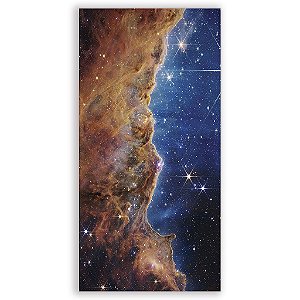 Capa Mini Faixa Lateral Sublimado - Espaço Galaxia