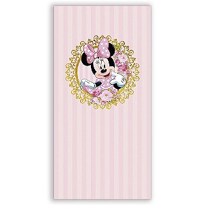 Capa Mini Faixa Lateral Sublimado - Minnie