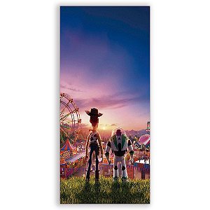 Capa Mini Faixa Lateral Sublimado - Toy Story
