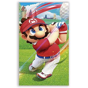 Capa Mini Faixa Lateral Sublimado - Super Mario