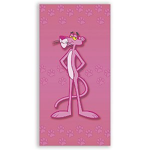 Capa Mini Faixa Lateral Sublimado - Pantera Cor de Rosa