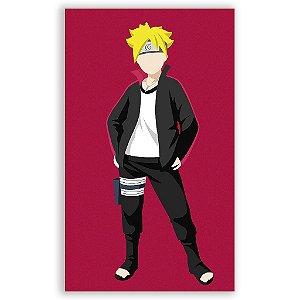 Capa Mini Faixa Lateral Sublimado - Naruto