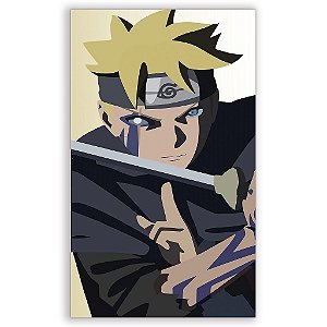 Capa Mini Faixa Lateral Sublimado - Naruto