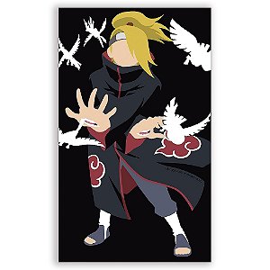 Capa Mini Faixa Lateral Sublimado - Naruto