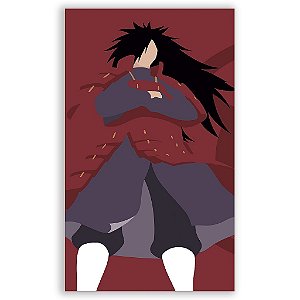 Capa Mini Faixa Lateral Sublimado - Naruto