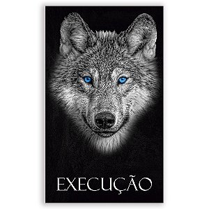 Capa Mini Faixa Lateral Sublimado - Motivacional Lobo