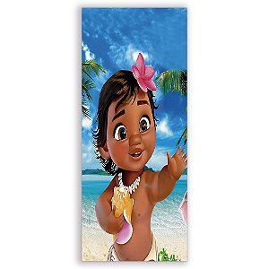 Capa Mini Faixa Lateral Sublimado - Moana