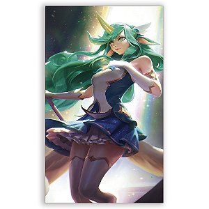 Capa Mini Faixa Lateral Sublimado - League of Legends