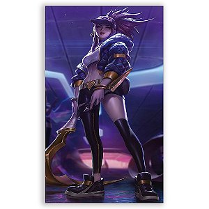 Capa Mini Faixa Lateral Sublimado - League of Legends