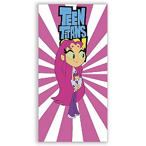 Capa Mini Faixa Lateral Sublimado - Jovens Titans