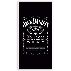 Capa Mini Faixa Lateral Sublimado - Jack Daniels