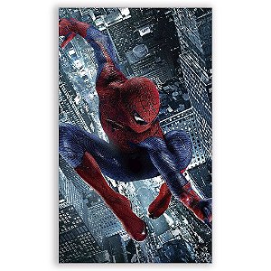 Capa Mini Faixa Lateral Sublimado - Homem Aranha