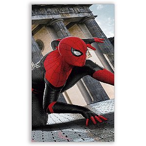 Capa Mini Faixa Lateral Sublimado - Homem Aranha
